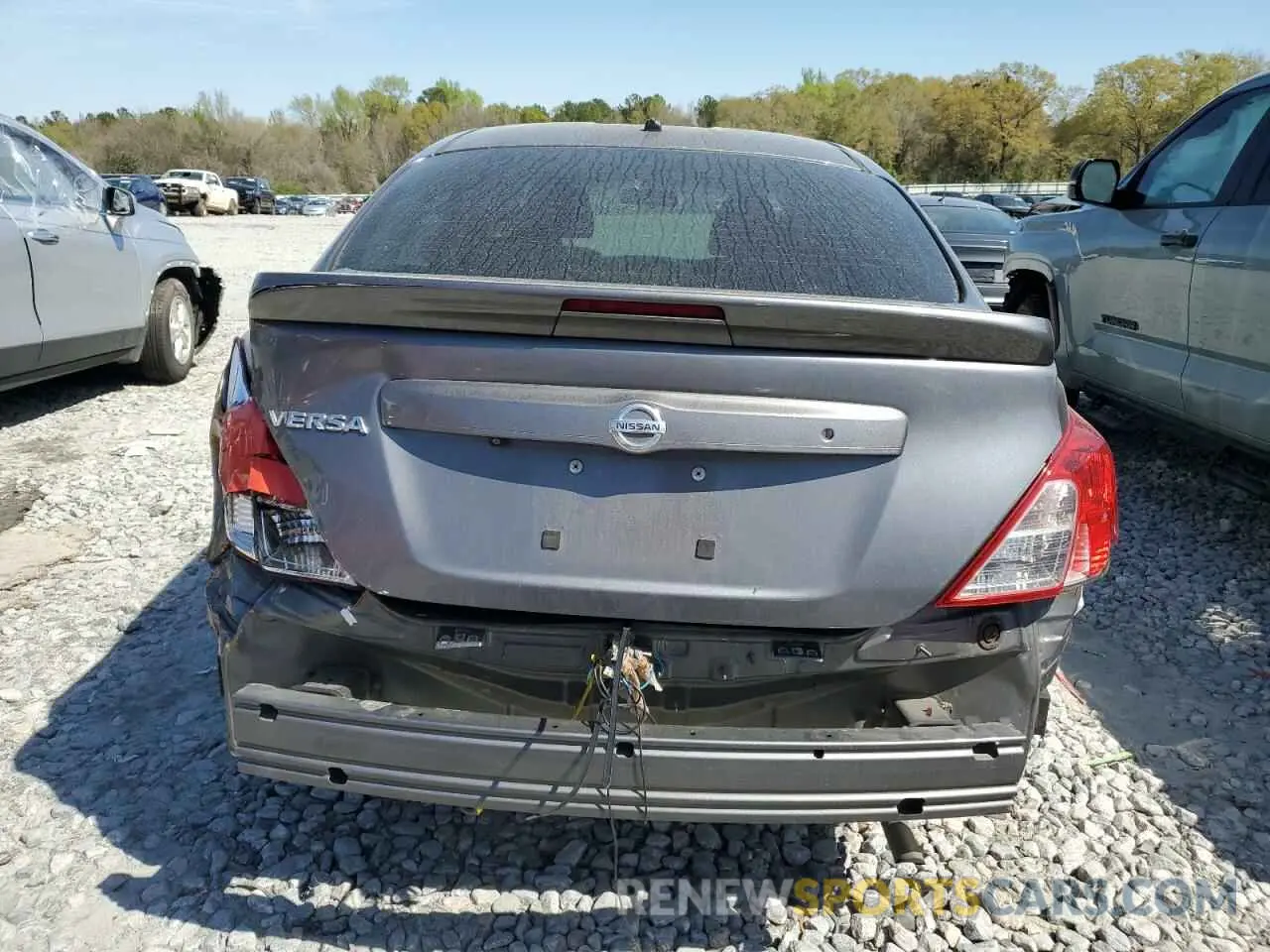 6 Photograph of a damaged car 3N1CN7AP9KL832688 NISSAN VERSA 2019