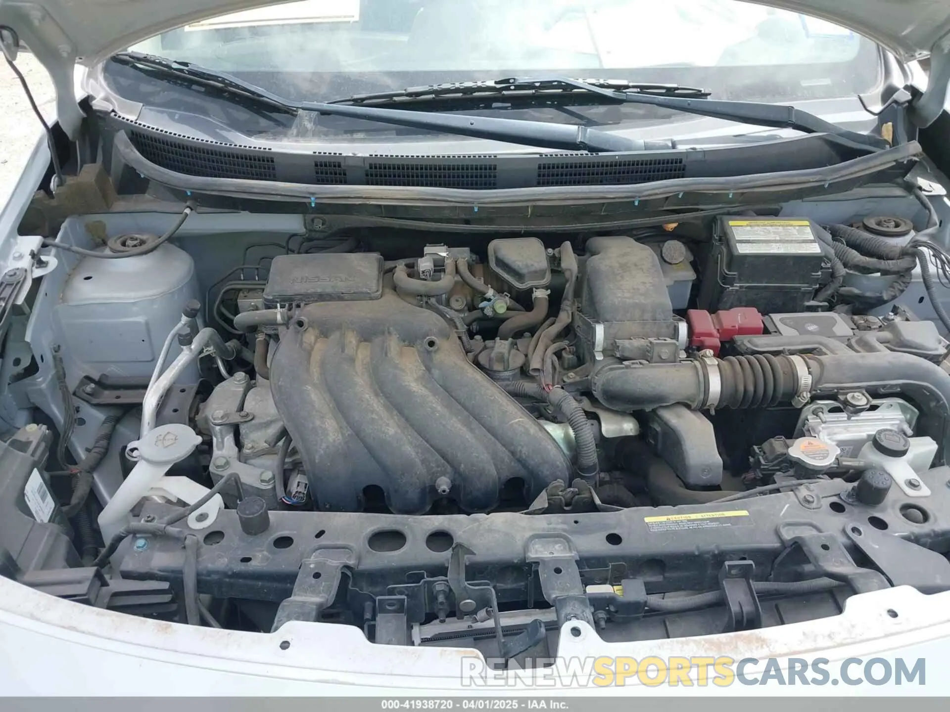 10 Photograph of a damaged car 3N1CN7AP9KL833002 NISSAN VERSA 2019