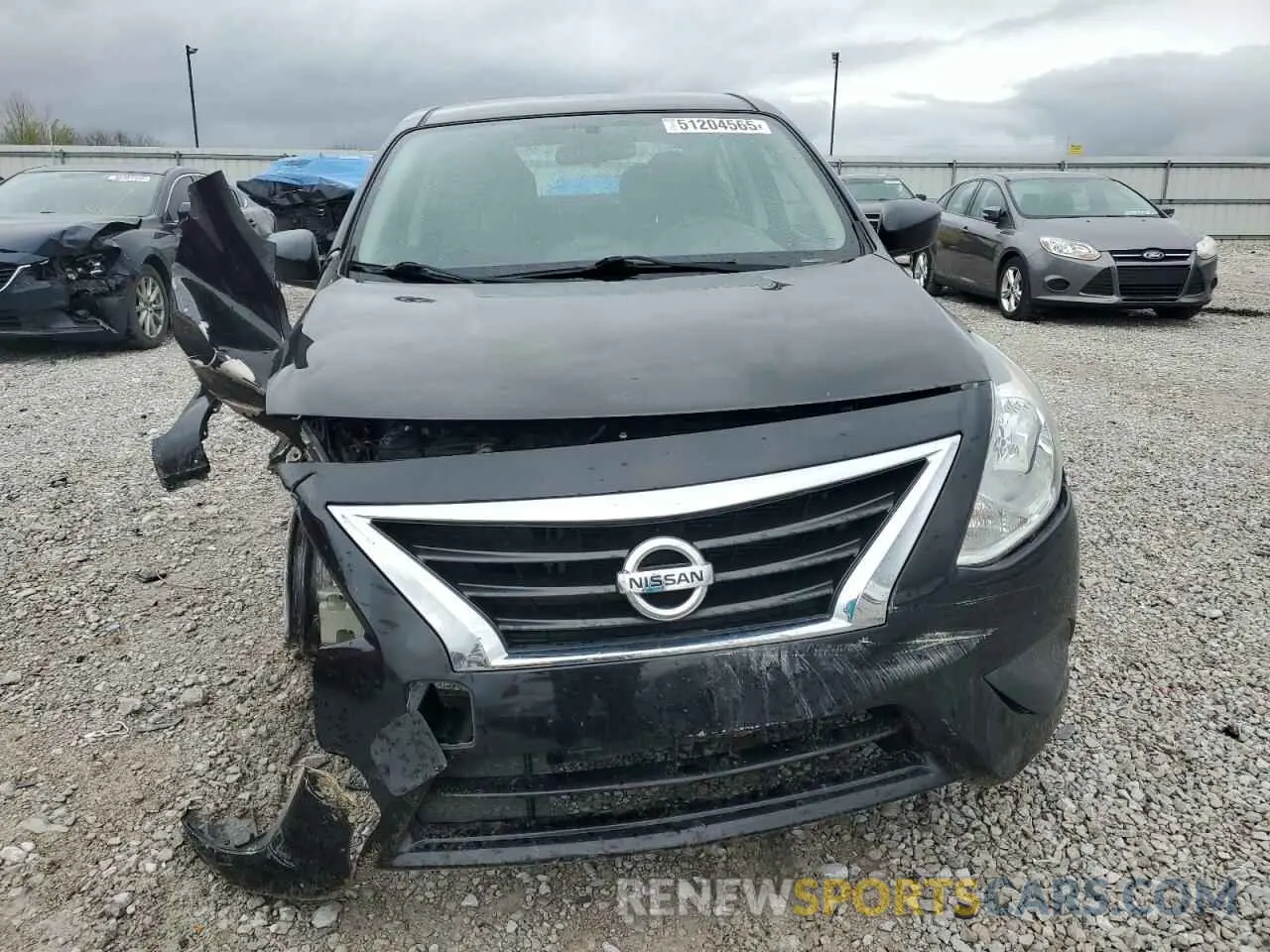 5 Photograph of a damaged car 3N1CN7AP9KL840774 NISSAN VERSA 2019