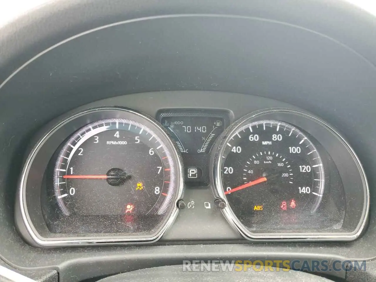 9 Photograph of a damaged car 3N1CN7AP9KL840774 NISSAN VERSA 2019