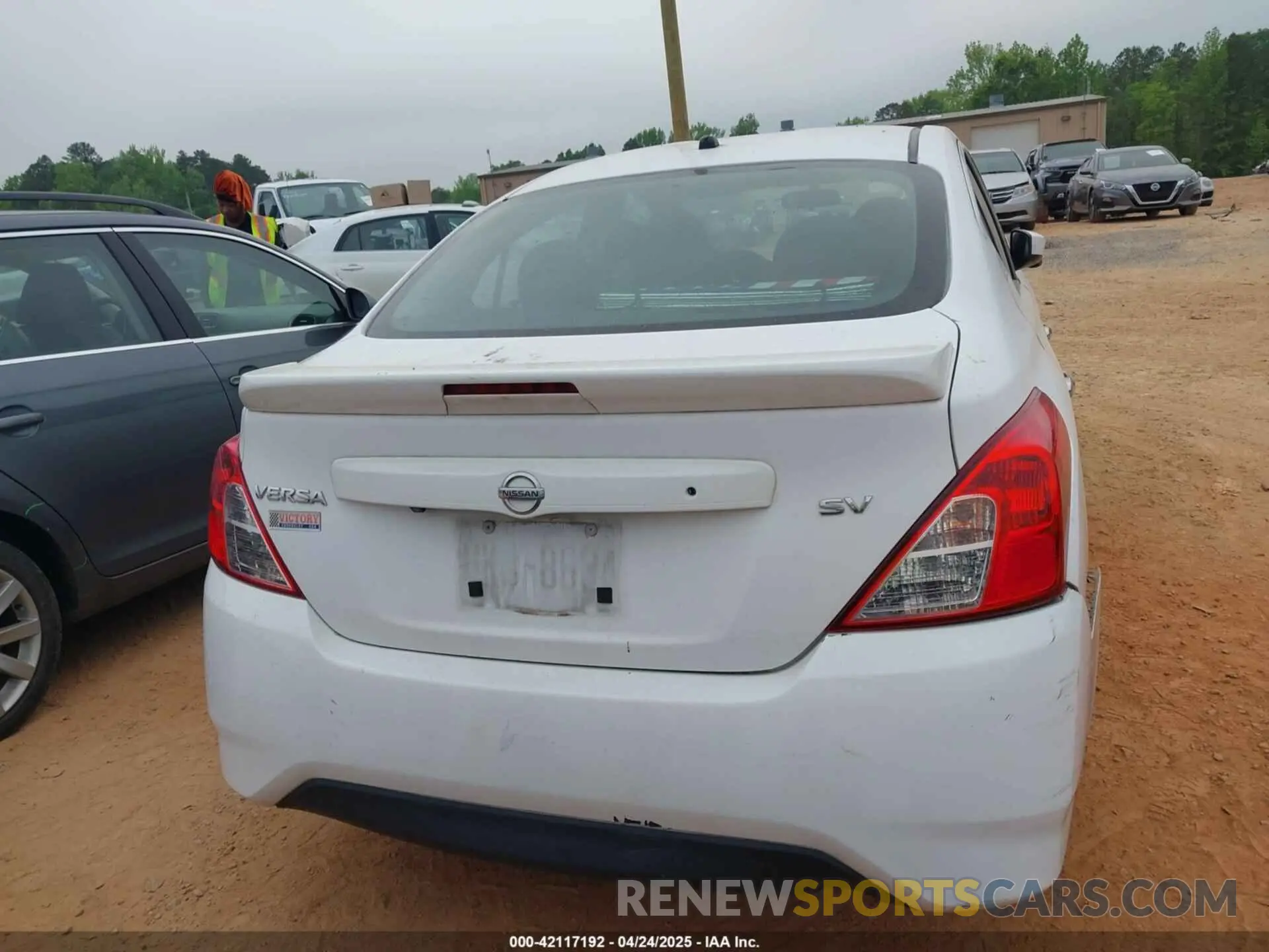 16 Photograph of a damaged car 3N1CN7AP9KL842119 NISSAN VERSA 2019