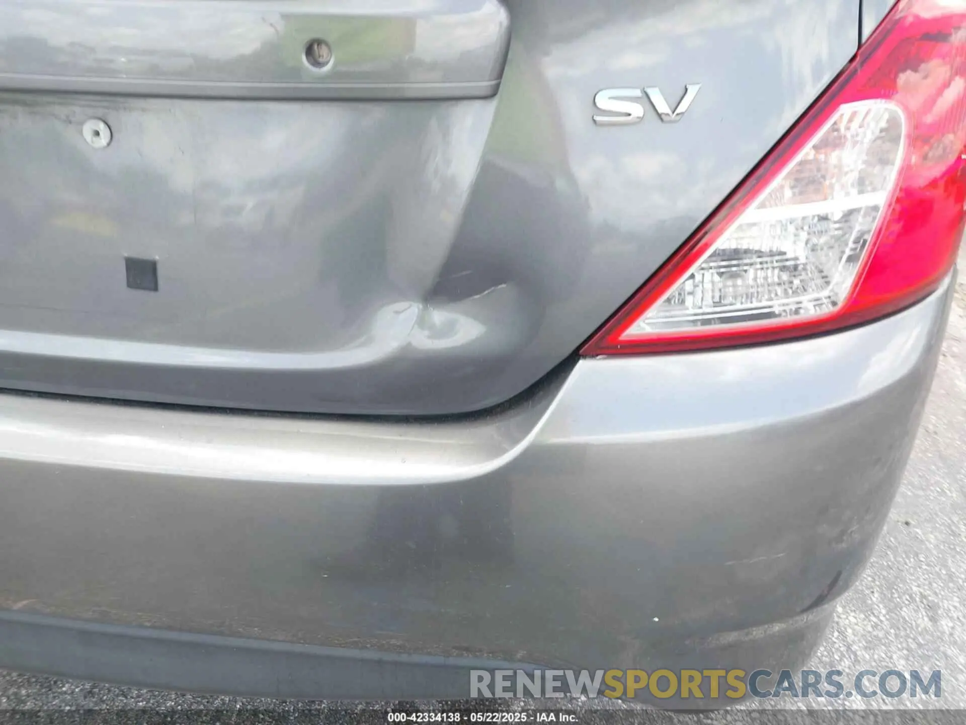 13 Photograph of a damaged car 3N1CN7AP9KL842881 NISSAN VERSA 2019
