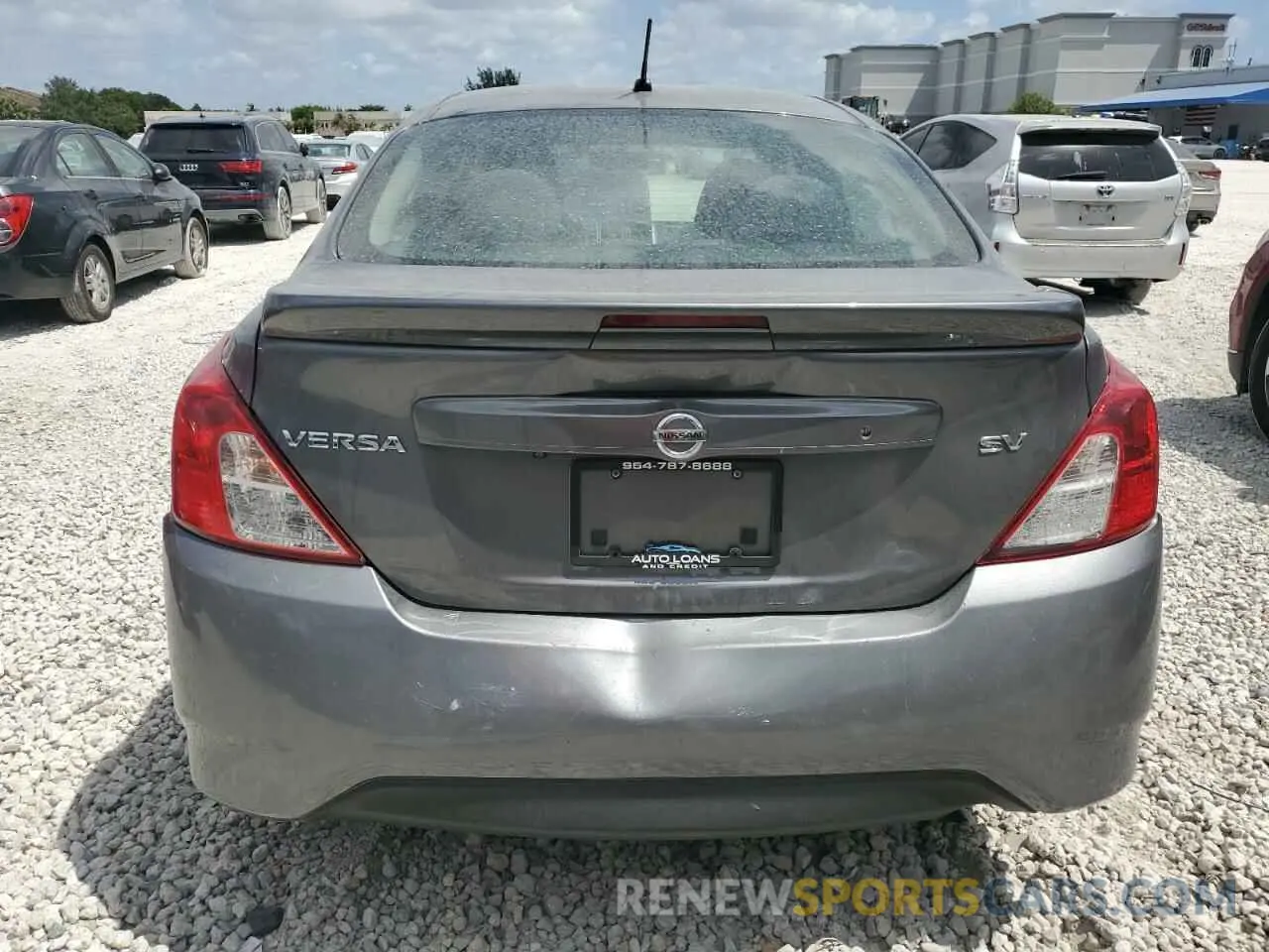 6 Photograph of a damaged car 3N1CN7AP9KL846638 NISSAN VERSA 2019