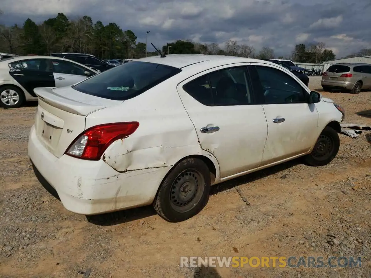 3 Photograph of a damaged car 3N1CN7AP9KL858739 NISSAN VERSA 2019