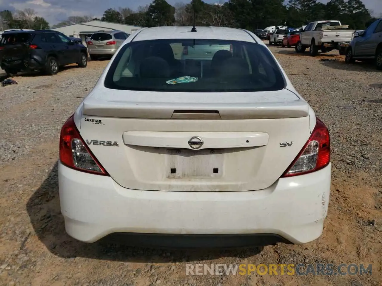 6 Photograph of a damaged car 3N1CN7AP9KL858739 NISSAN VERSA 2019