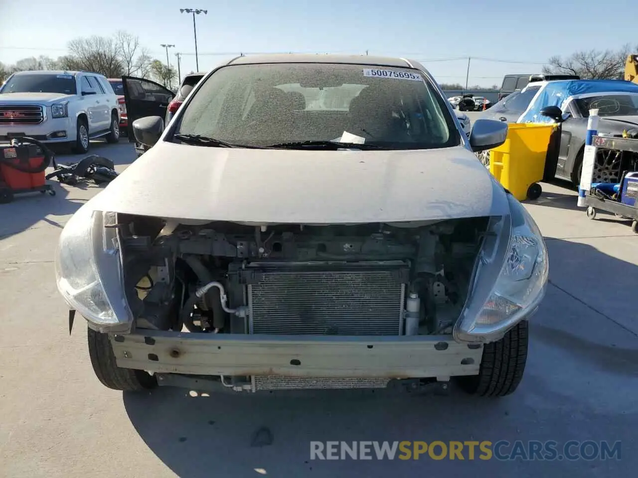 5 Photograph of a damaged car 3N1CN7AP9KL873158 NISSAN VERSA 2019