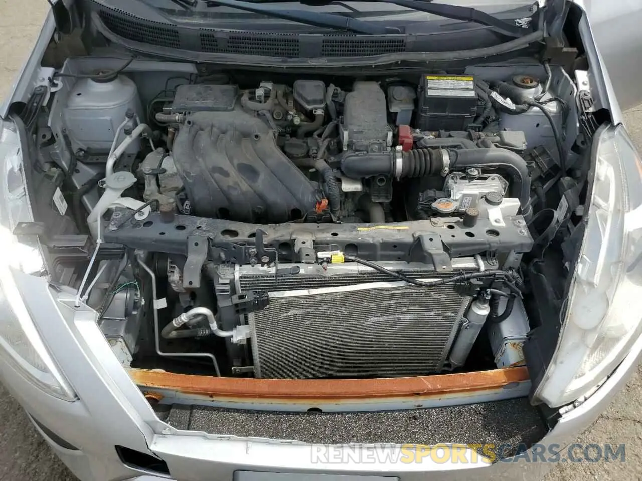 11 Photograph of a damaged car 3N1CN7AP9KL873743 NISSAN VERSA 2019