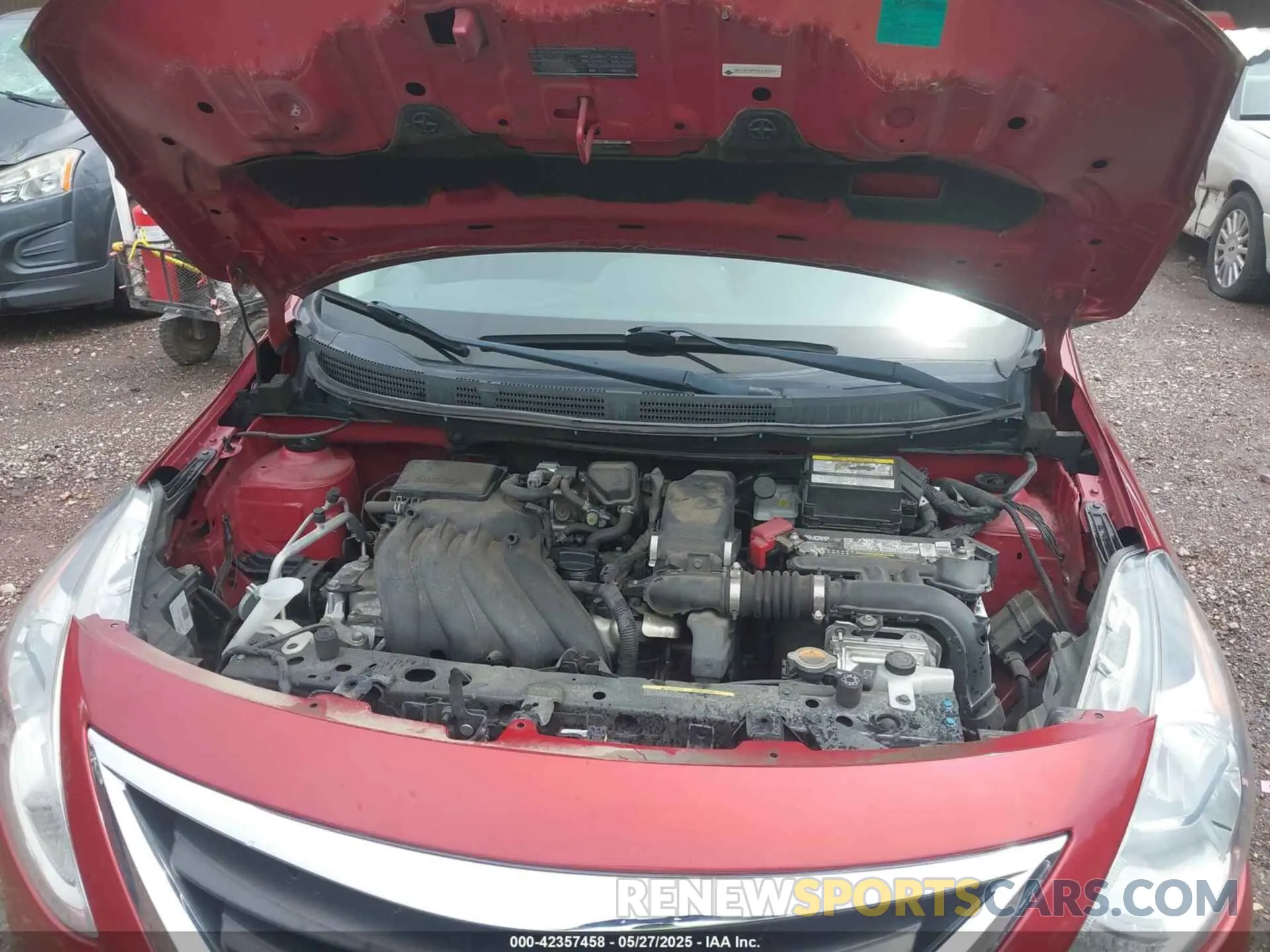 10 Photograph of a damaged car 3N1CN7AP9KL876397 NISSAN VERSA 2019