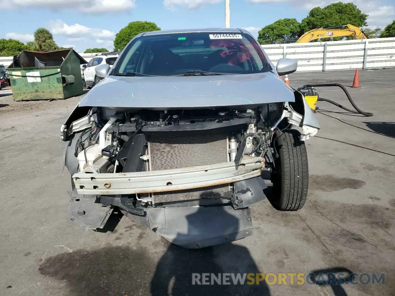 5 Photograph of a damaged car 3N1CN7AP9KL876853 NISSAN VERSA 2019