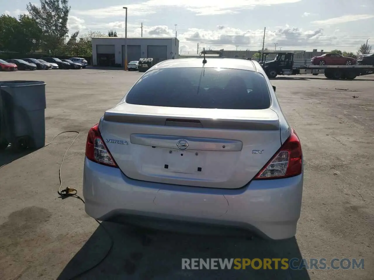 6 Photograph of a damaged car 3N1CN7AP9KL876853 NISSAN VERSA 2019
