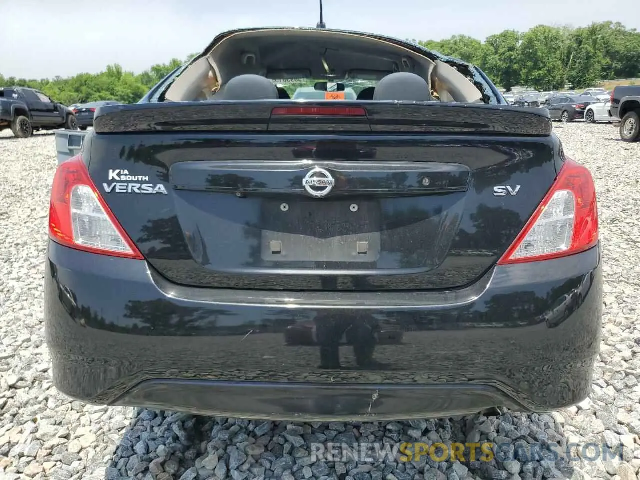 6 Photograph of a damaged car 3N1CN7APXKL814474 NISSAN VERSA 2019