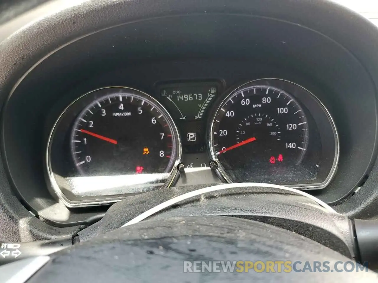 9 Photograph of a damaged car 3N1CN7APXKL814474 NISSAN VERSA 2019