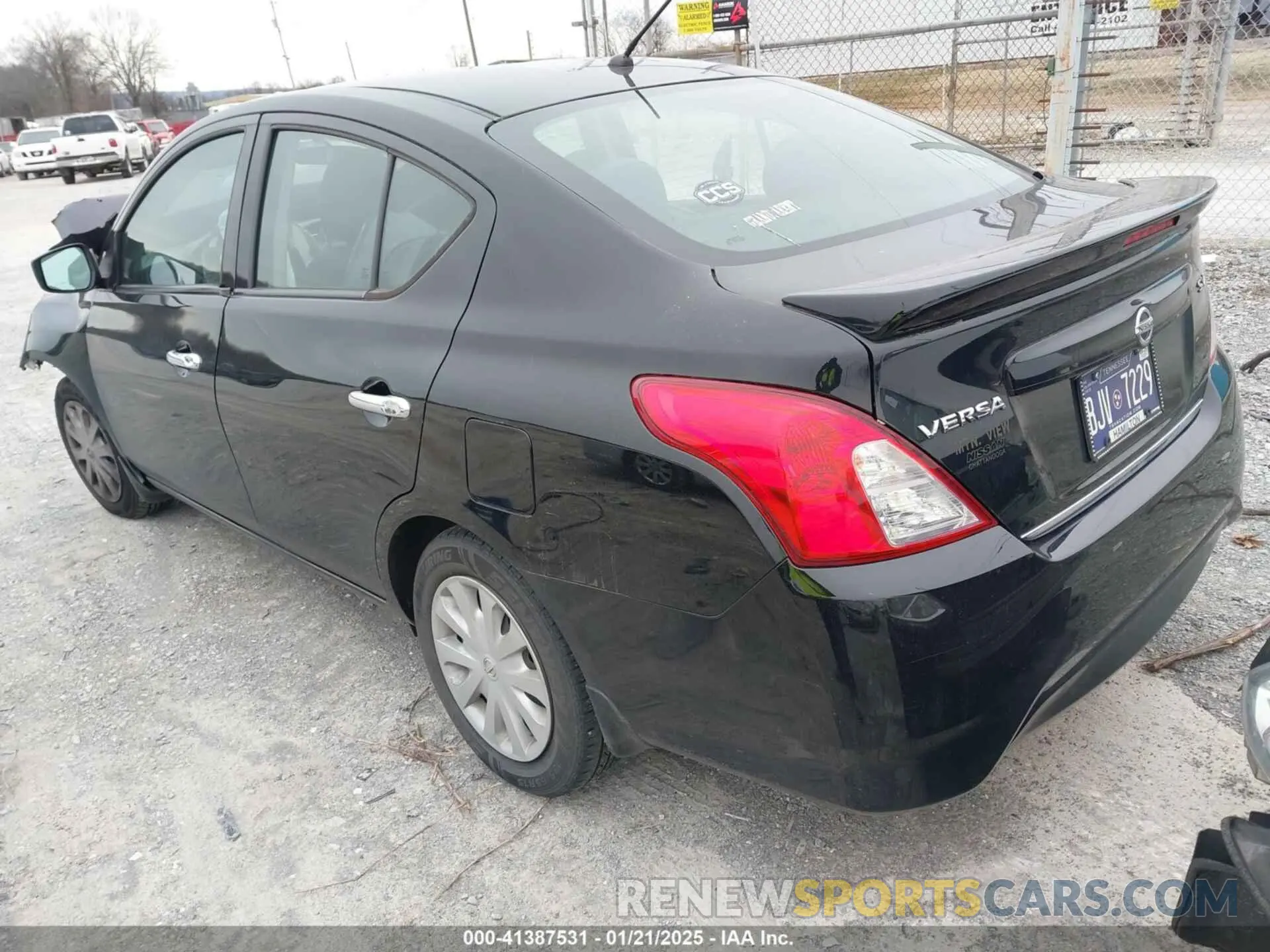 3 Photograph of a damaged car 3N1CN7APXKL817066 NISSAN VERSA 2019