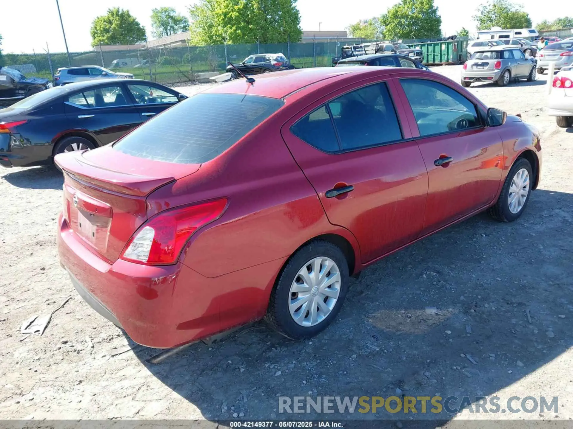 4 Photograph of a damaged car 3N1CN7APXKL820162 NISSAN VERSA 2019