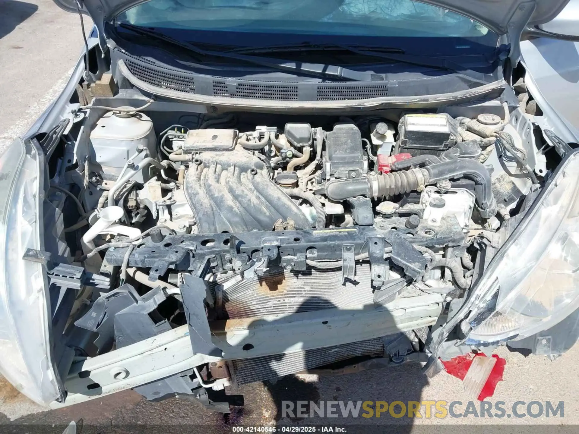10 Photograph of a damaged car 3N1CN7APXKL820212 NISSAN VERSA 2019