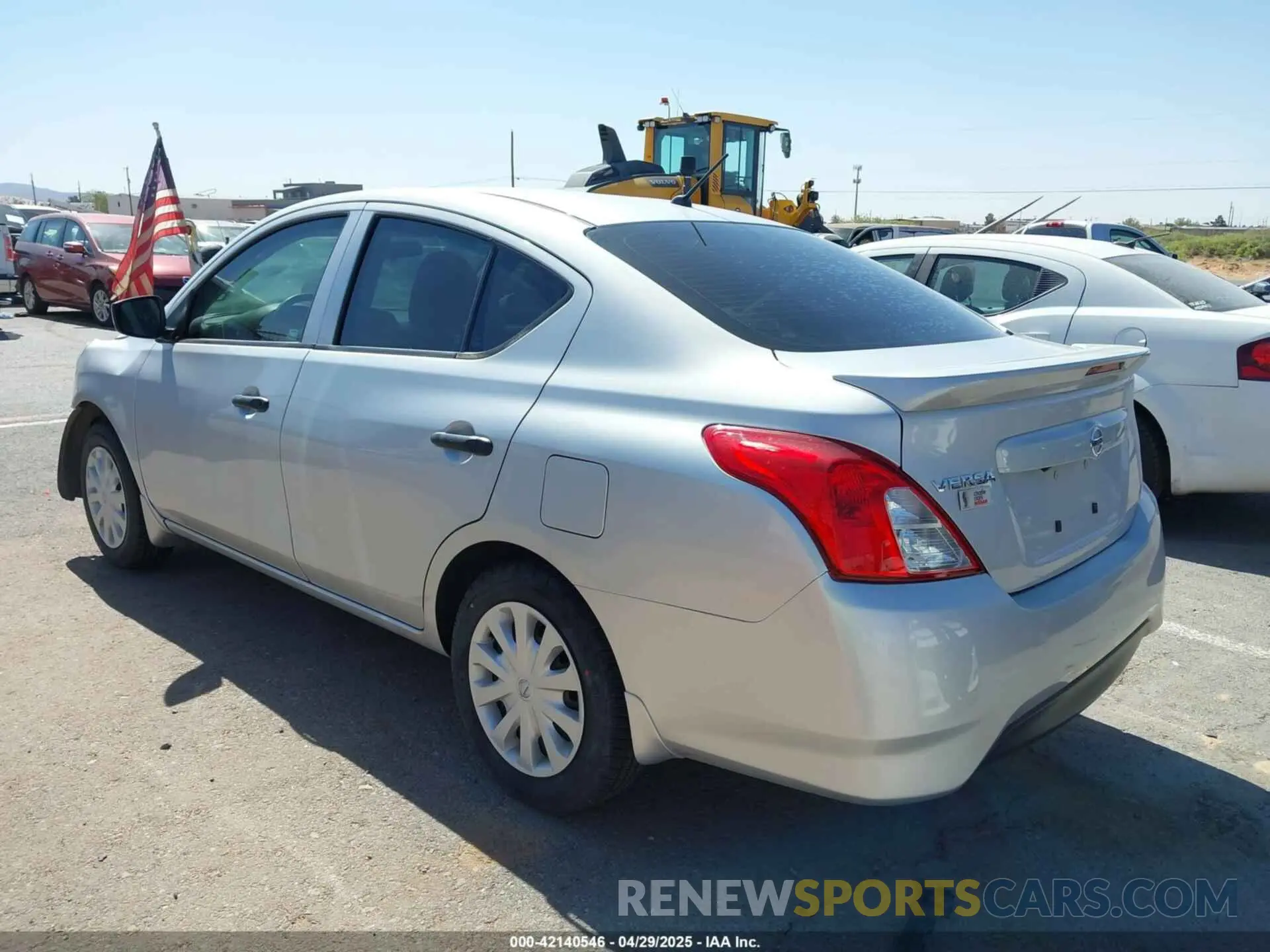 3 Photograph of a damaged car 3N1CN7APXKL820212 NISSAN VERSA 2019