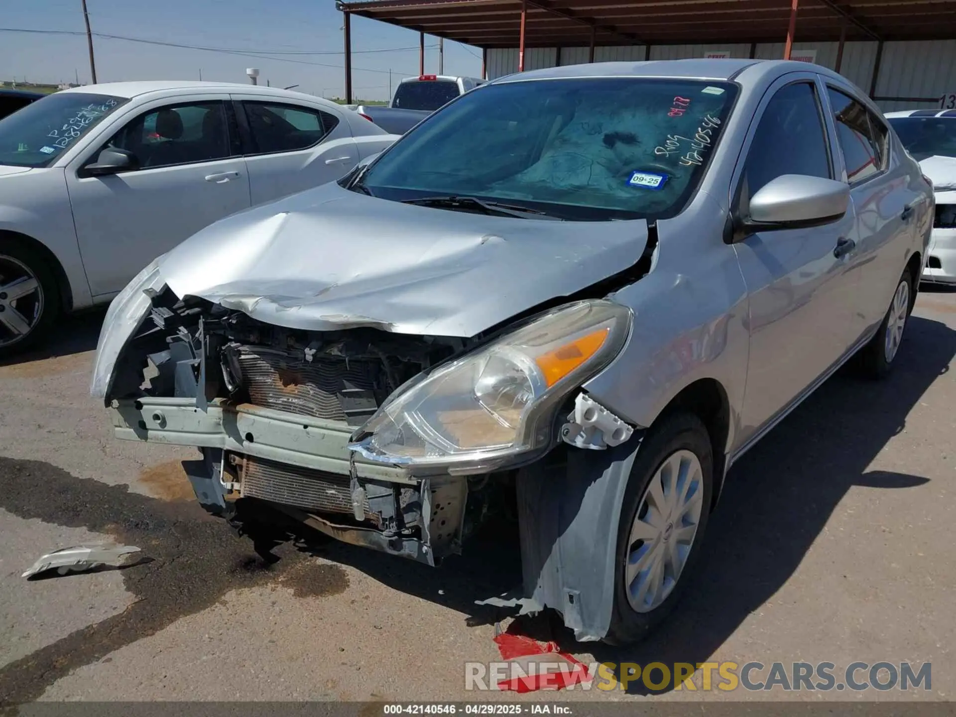 6 Photograph of a damaged car 3N1CN7APXKL820212 NISSAN VERSA 2019