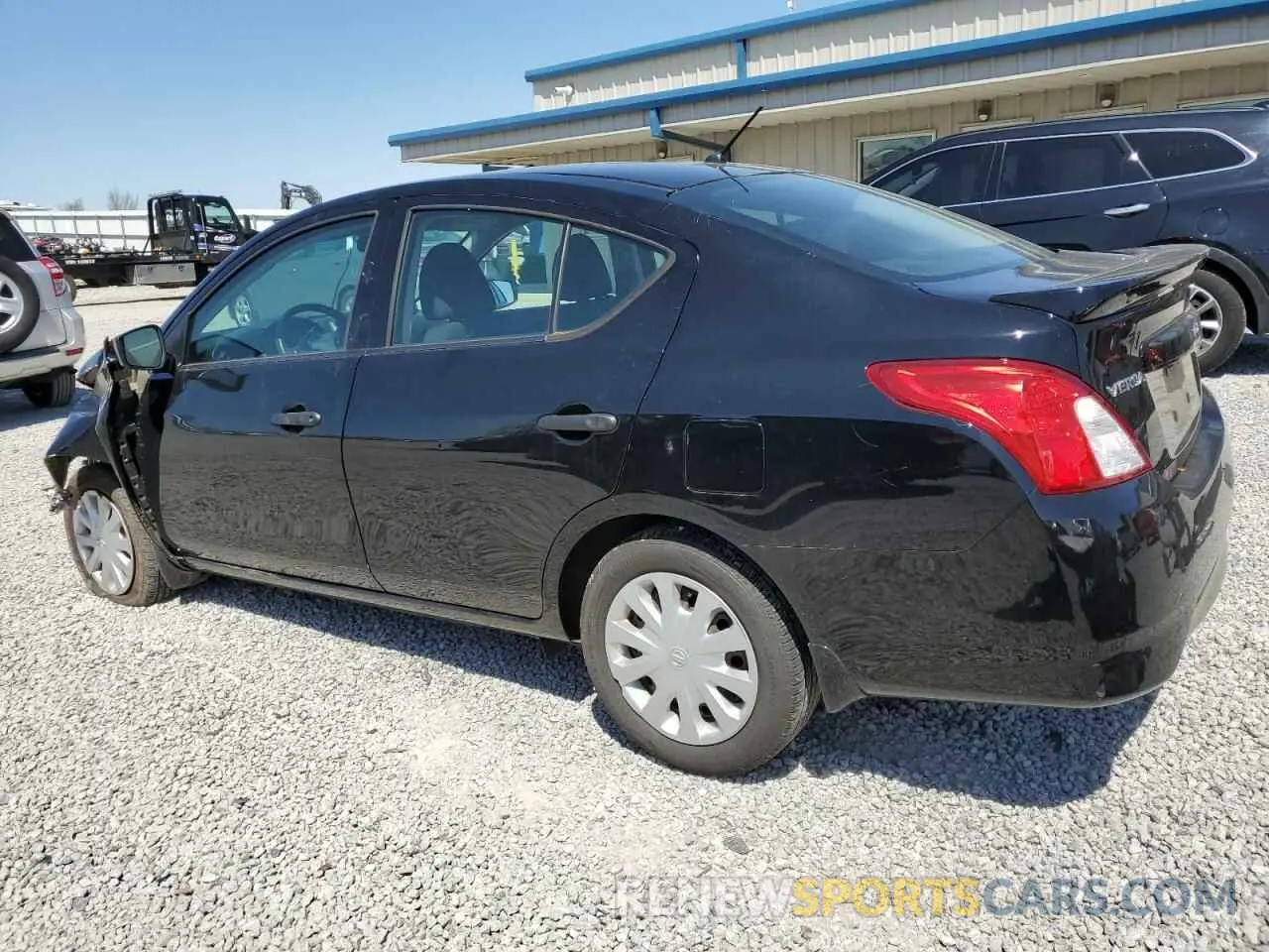 2 Photograph of a damaged car 3N1CN7APXKL827483 NISSAN VERSA 2019