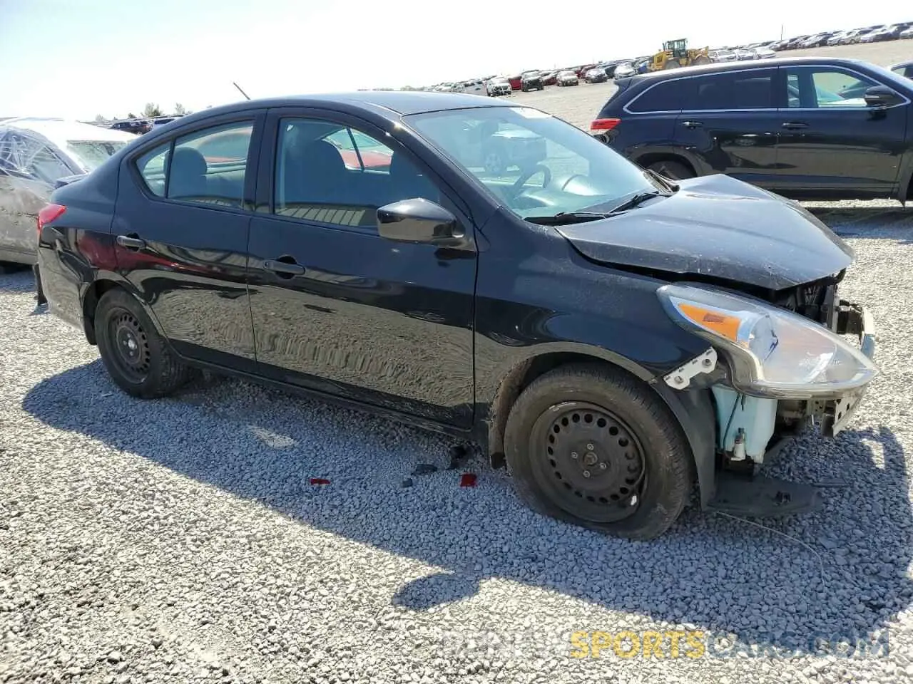 4 Photograph of a damaged car 3N1CN7APXKL827483 NISSAN VERSA 2019