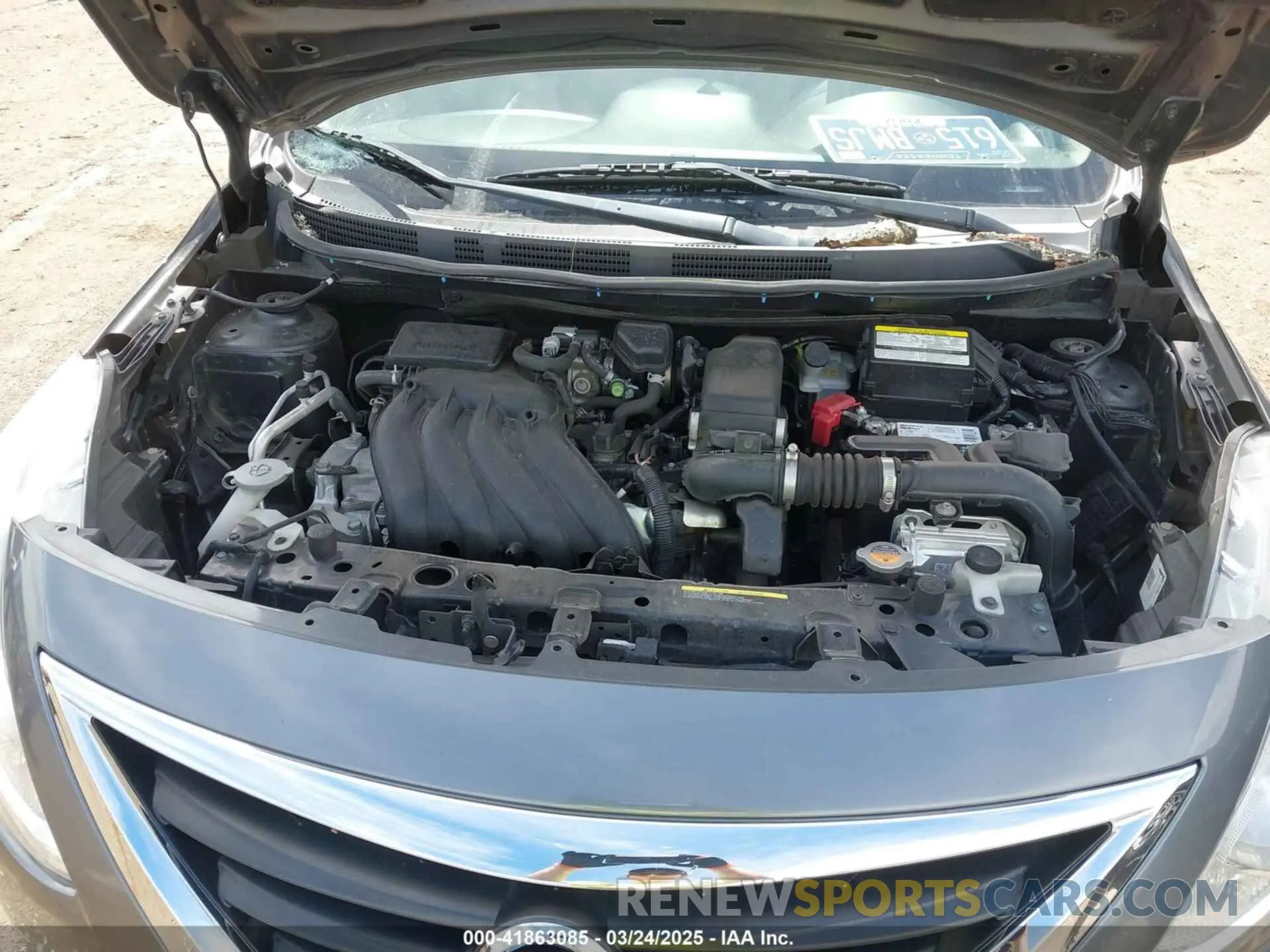 10 Photograph of a damaged car 3N1CN7APXKL827919 NISSAN VERSA 2019