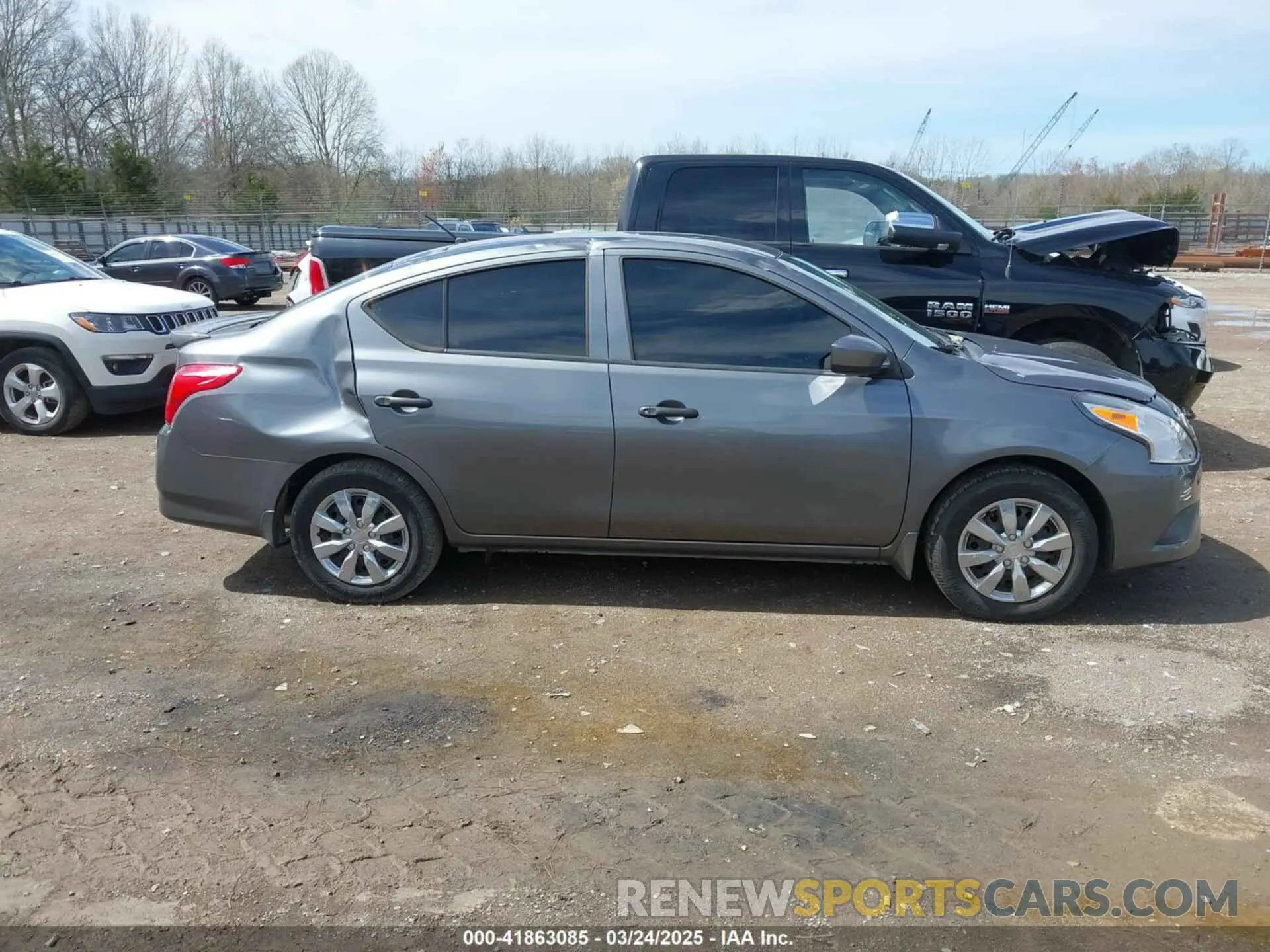13 Photograph of a damaged car 3N1CN7APXKL827919 NISSAN VERSA 2019