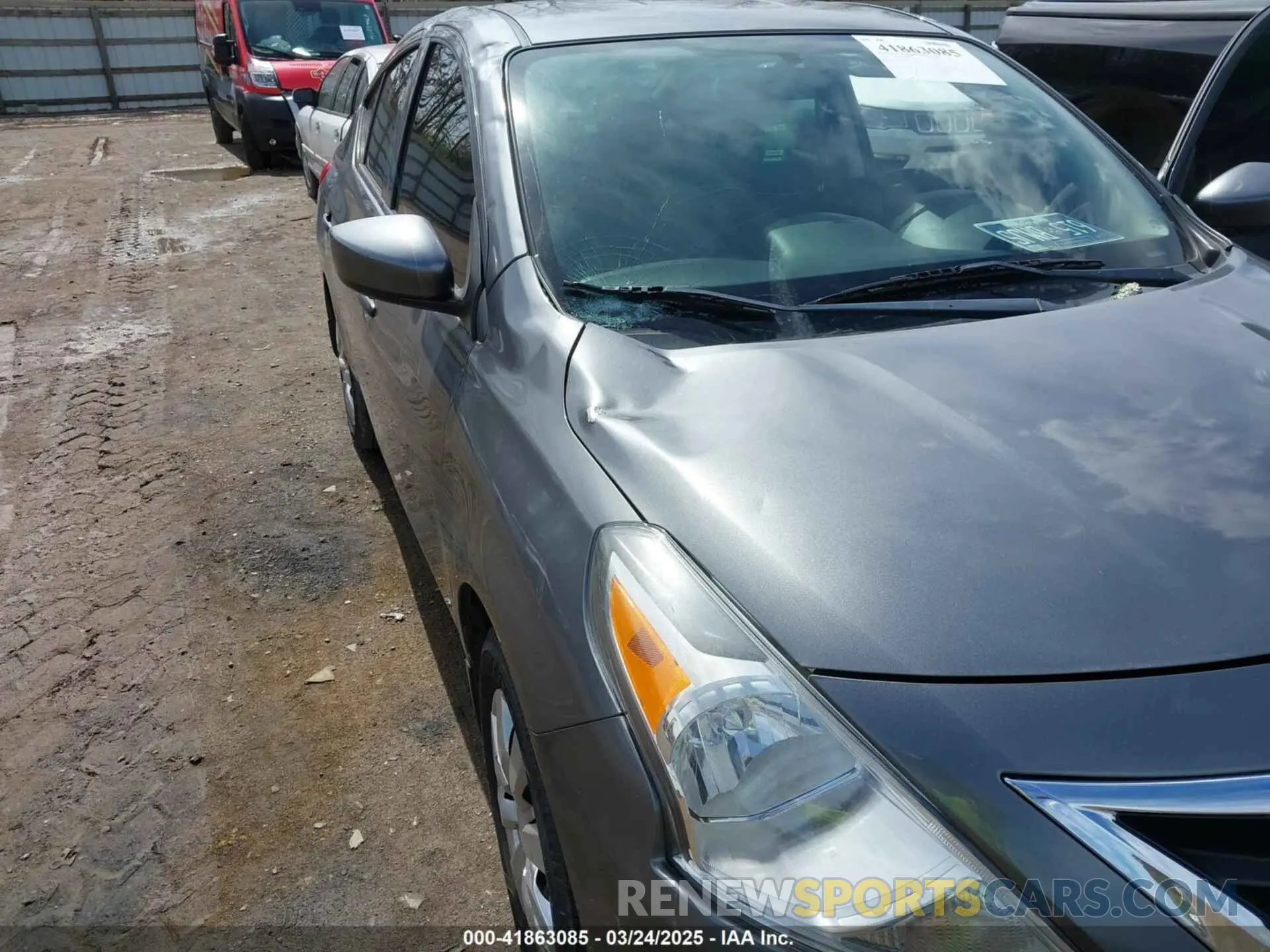 17 Photograph of a damaged car 3N1CN7APXKL827919 NISSAN VERSA 2019