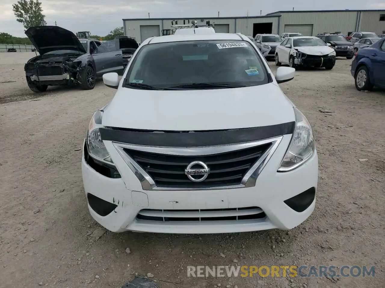 5 Photograph of a damaged car 3N1CN7APXKL828312 NISSAN VERSA 2019