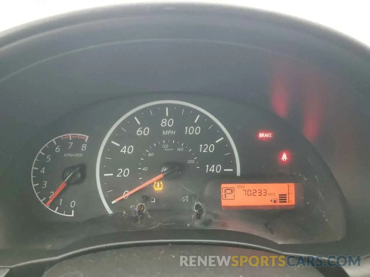 9 Photograph of a damaged car 3N1CN7APXKL828312 NISSAN VERSA 2019