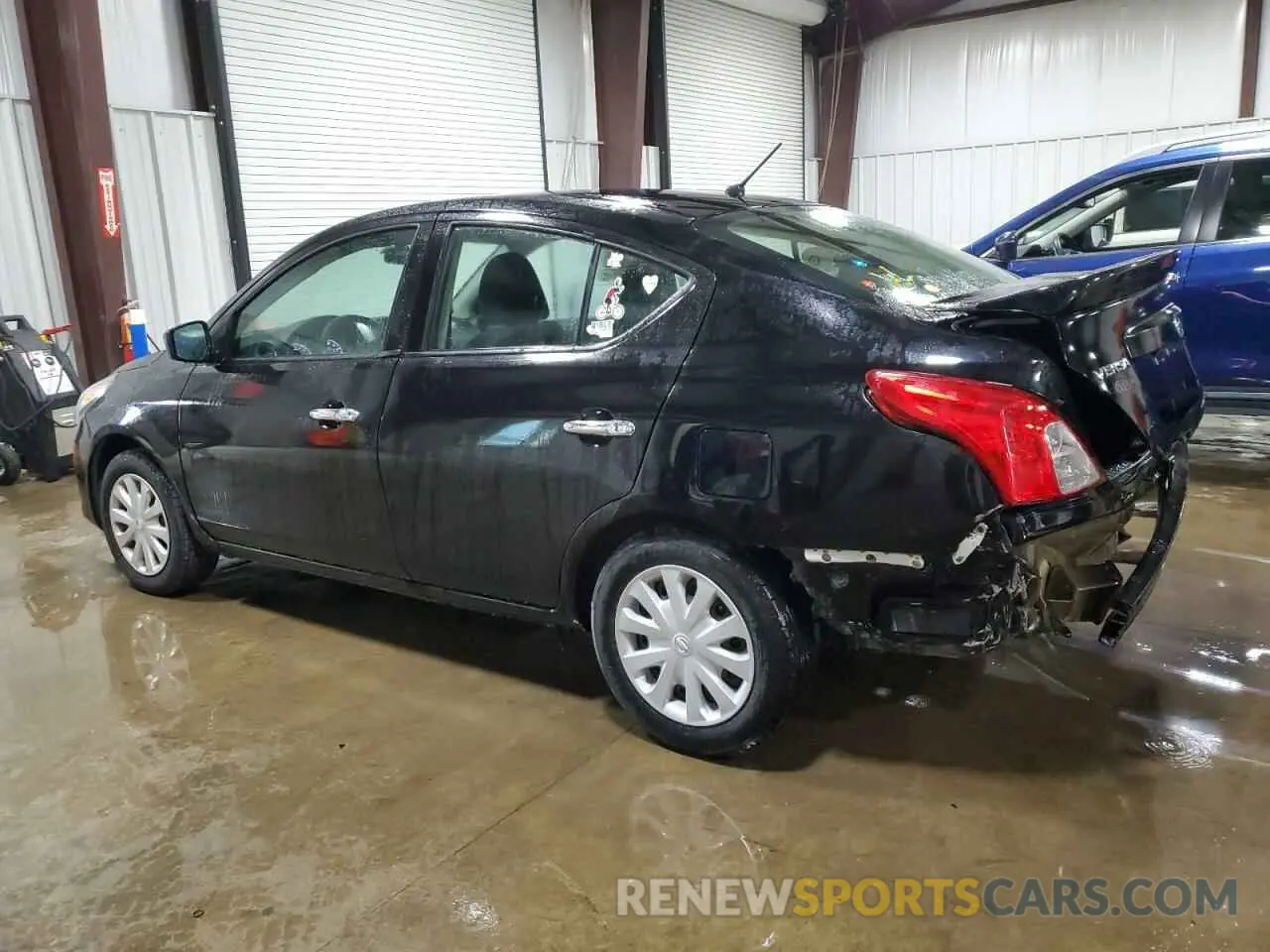 2 Photograph of a damaged car 3N1CN7APXKL829797 NISSAN VERSA 2019