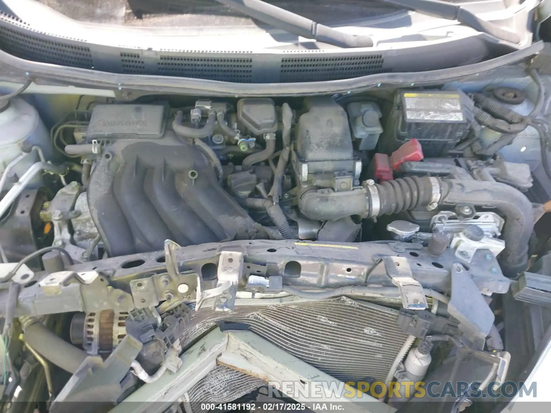 10 Photograph of a damaged car 3N1CN7APXKL844266 NISSAN VERSA 2019