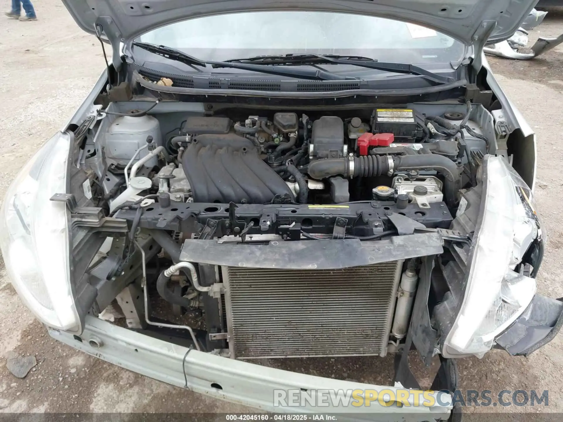 10 Photograph of a damaged car 3N1CN7APXKL844686 NISSAN VERSA 2019