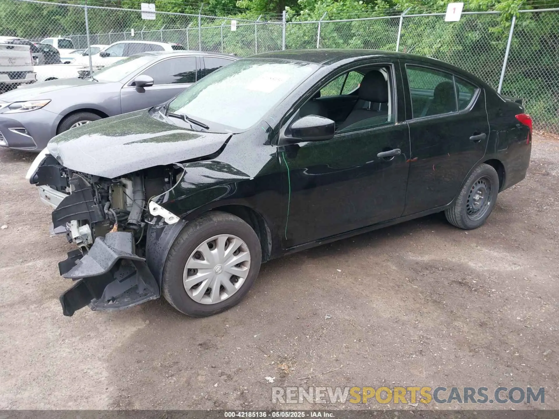 2 Photograph of a damaged car 3N1CN7APXKL846678 NISSAN VERSA 2019