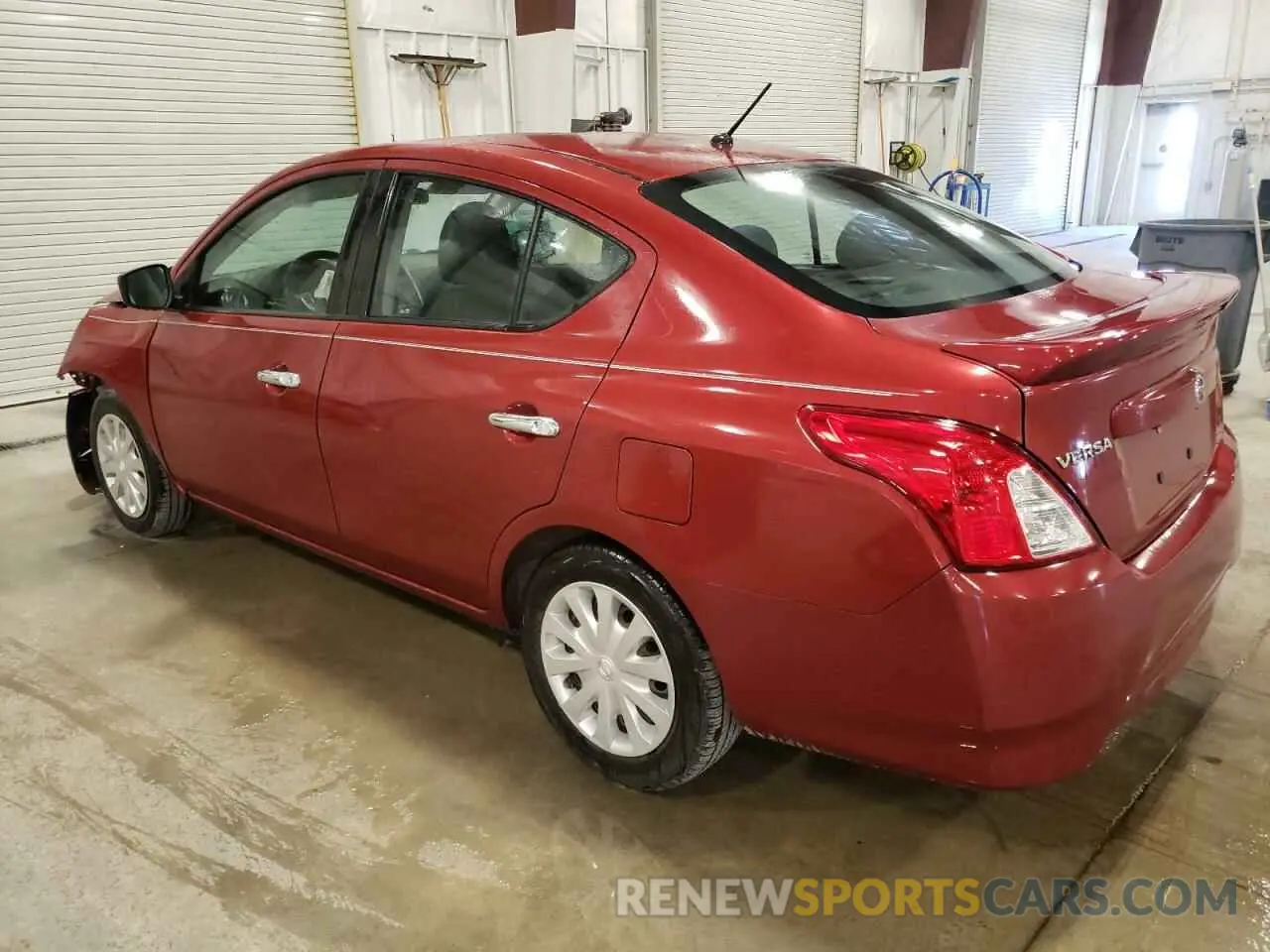 2 Photograph of a damaged car 3N1CN7APXKL863626 NISSAN VERSA 2019