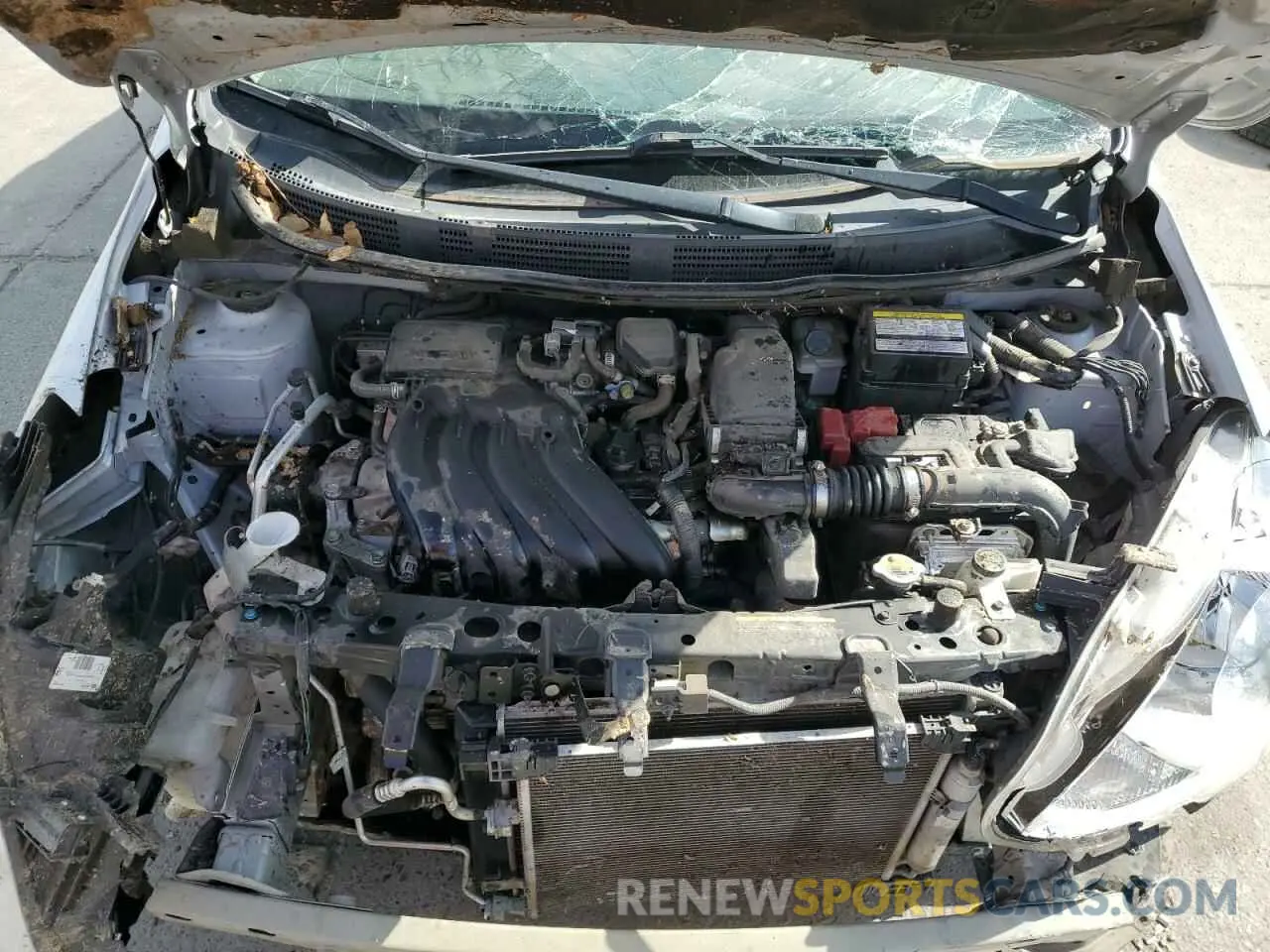 11 Photograph of a damaged car 3N1CN7APXKL873671 NISSAN VERSA 2019