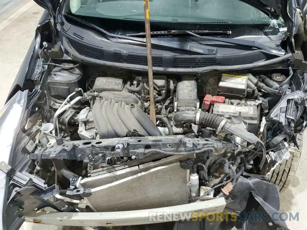 11 Photograph of a damaged car 3N1CN7APXKL878076 NISSAN VERSA 2019