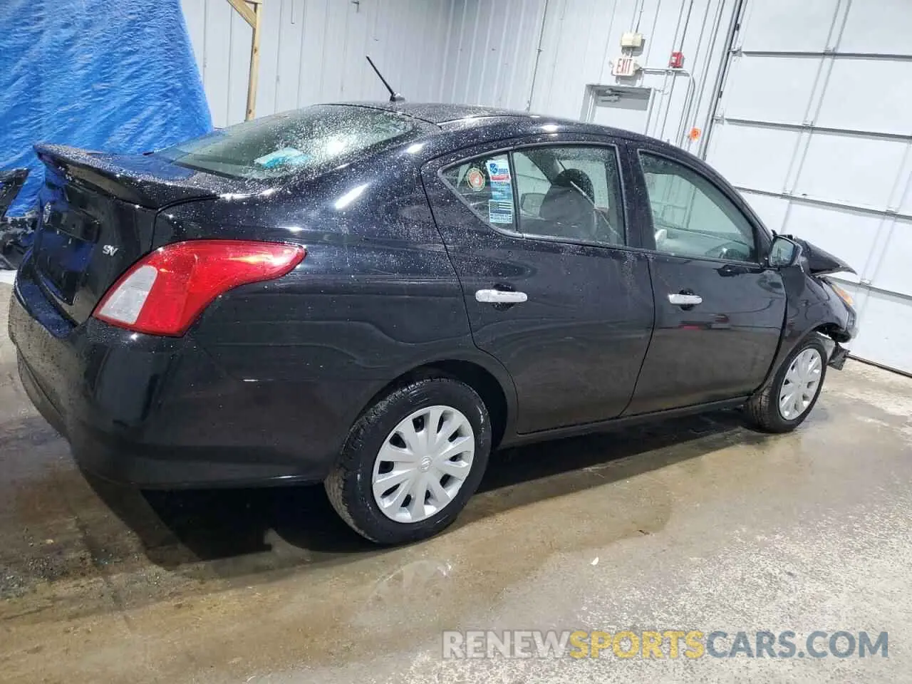 3 Photograph of a damaged car 3N1CN7APXKL878076 NISSAN VERSA 2019