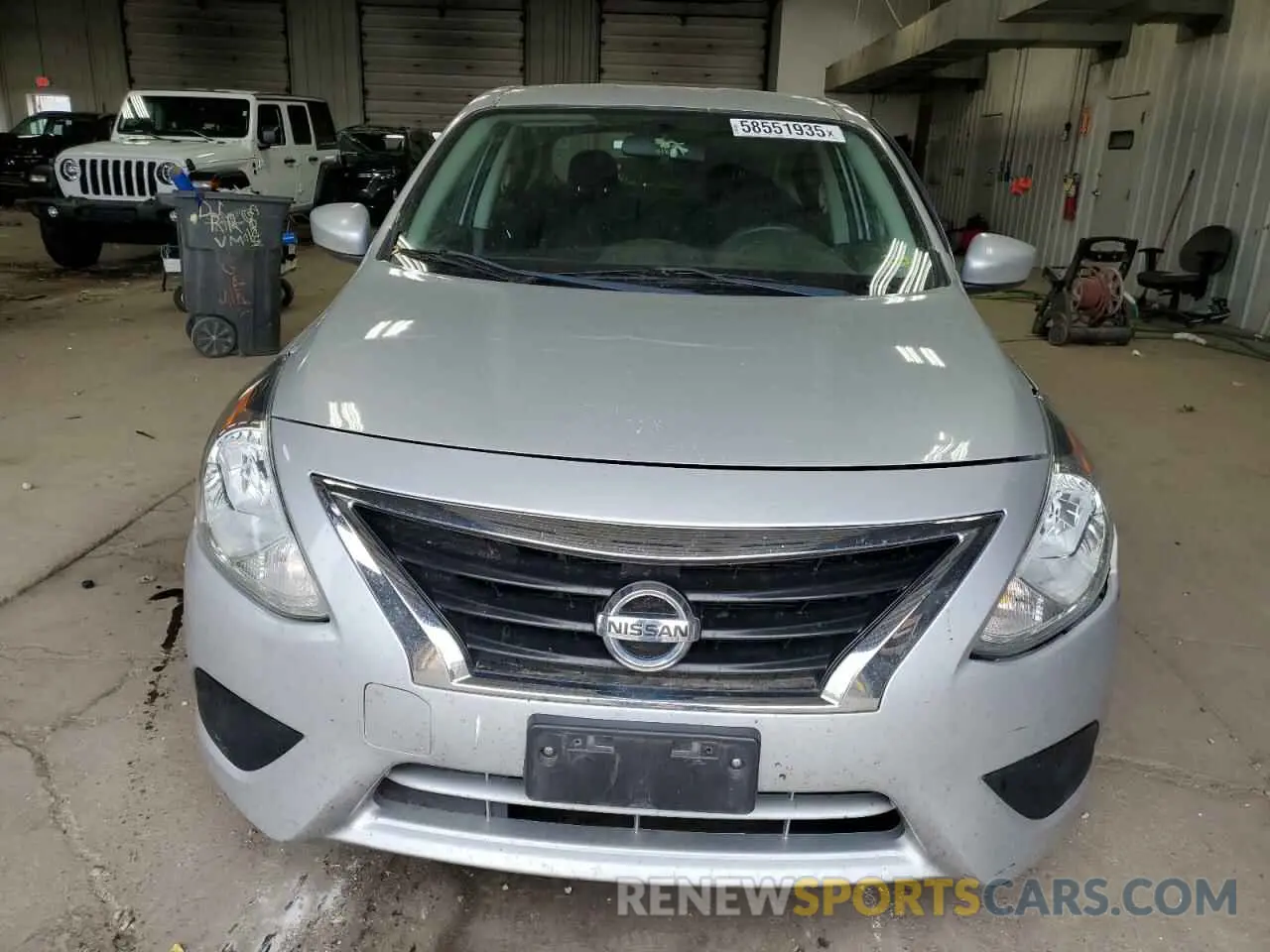 5 Photograph of a damaged car 3N1CN7APXKL878370 NISSAN VERSA 2019