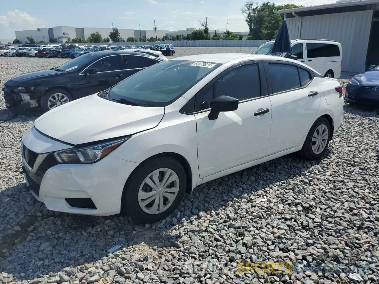 1 Photograph of a damaged car 3N1CN8BV2LL801870 NISSAN VERSA 2020