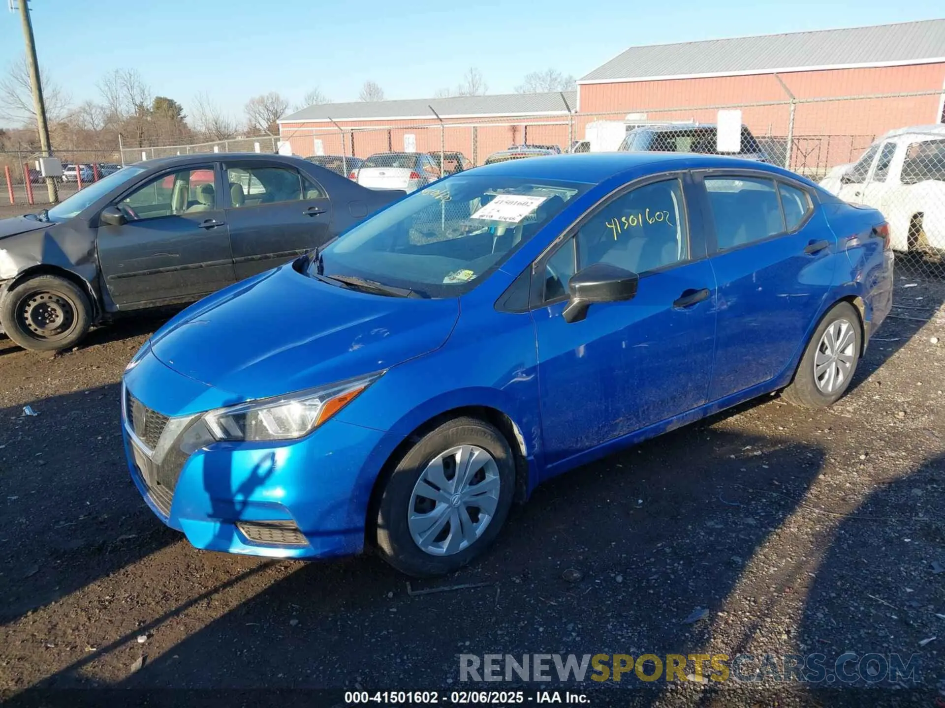 2 Photograph of a damaged car 3N1CN8BV4LL859401 NISSAN VERSA 2020