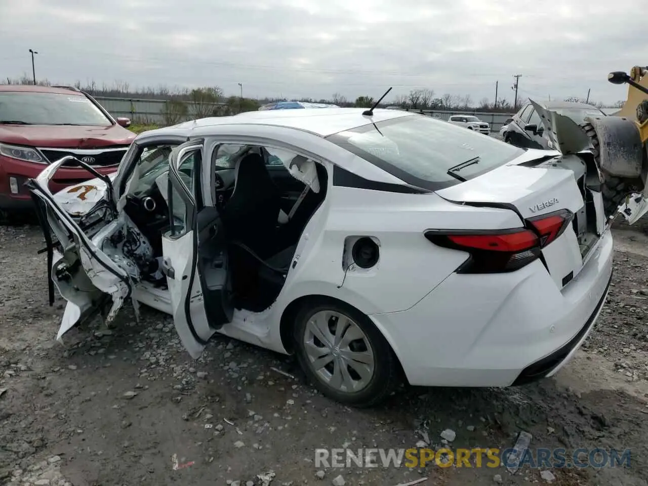2 Photograph of a damaged car 3N1CN8BV5LL901476 NISSAN VERSA 2020