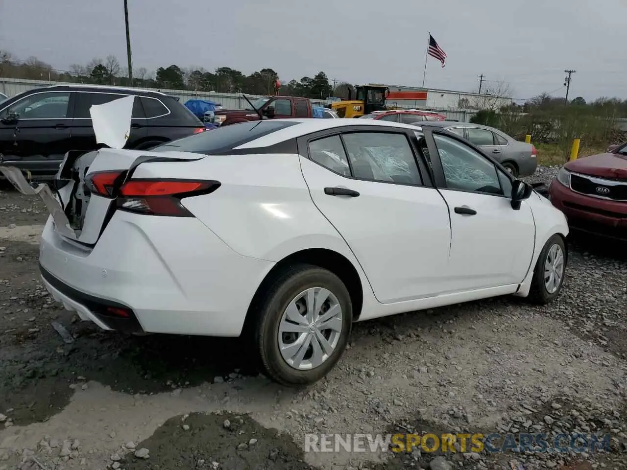 3 Photograph of a damaged car 3N1CN8BV5LL901476 NISSAN VERSA 2020