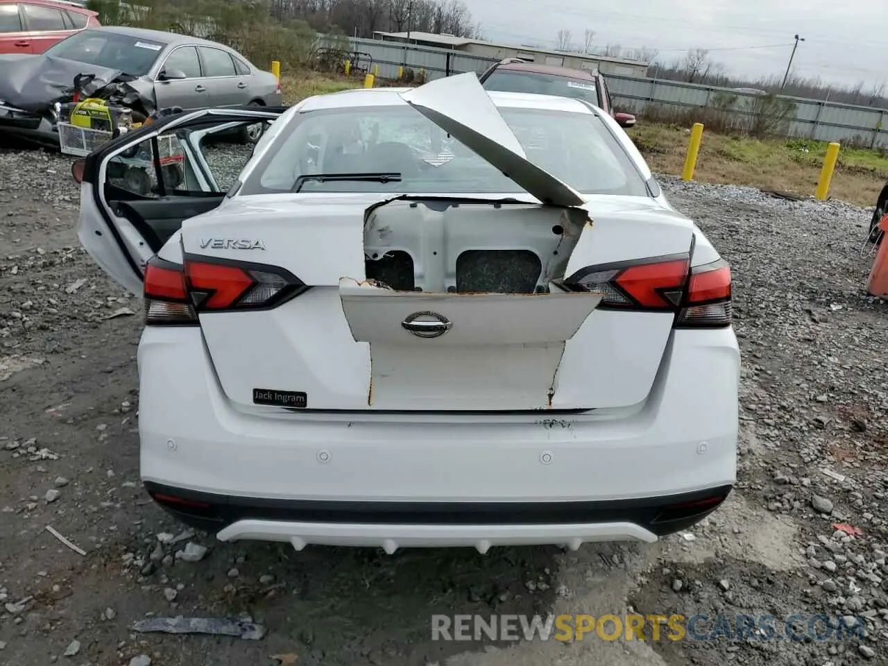 6 Photograph of a damaged car 3N1CN8BV5LL901476 NISSAN VERSA 2020