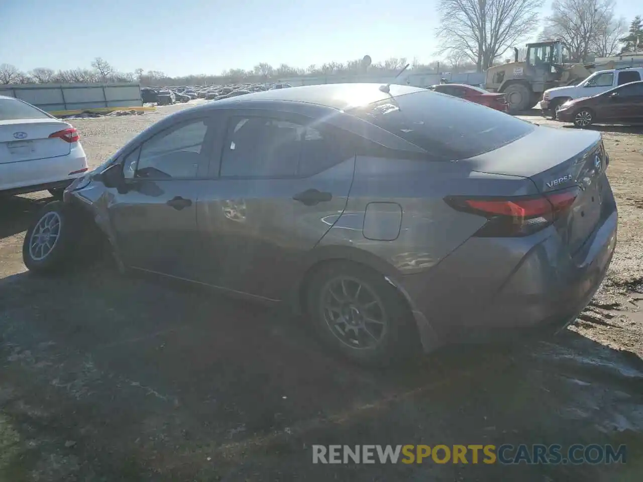 2 Photograph of a damaged car 3N1CN8BV6LL882291 NISSAN VERSA 2020