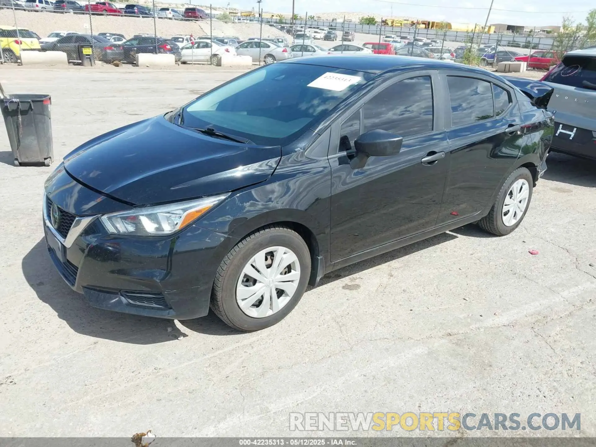 2 Photograph of a damaged car 3N1CN8BV7LL806238 NISSAN VERSA 2020
