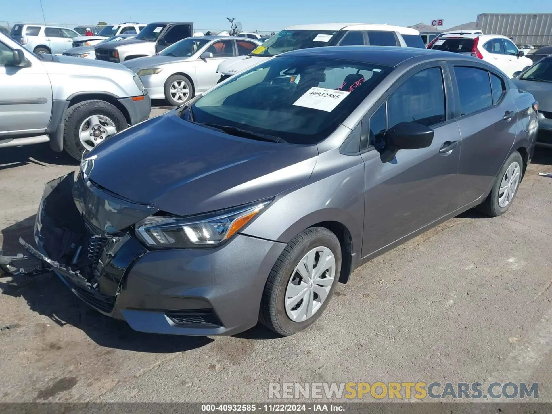 2 Photograph of a damaged car 3N1CN8BV8LL870837 NISSAN VERSA 2020