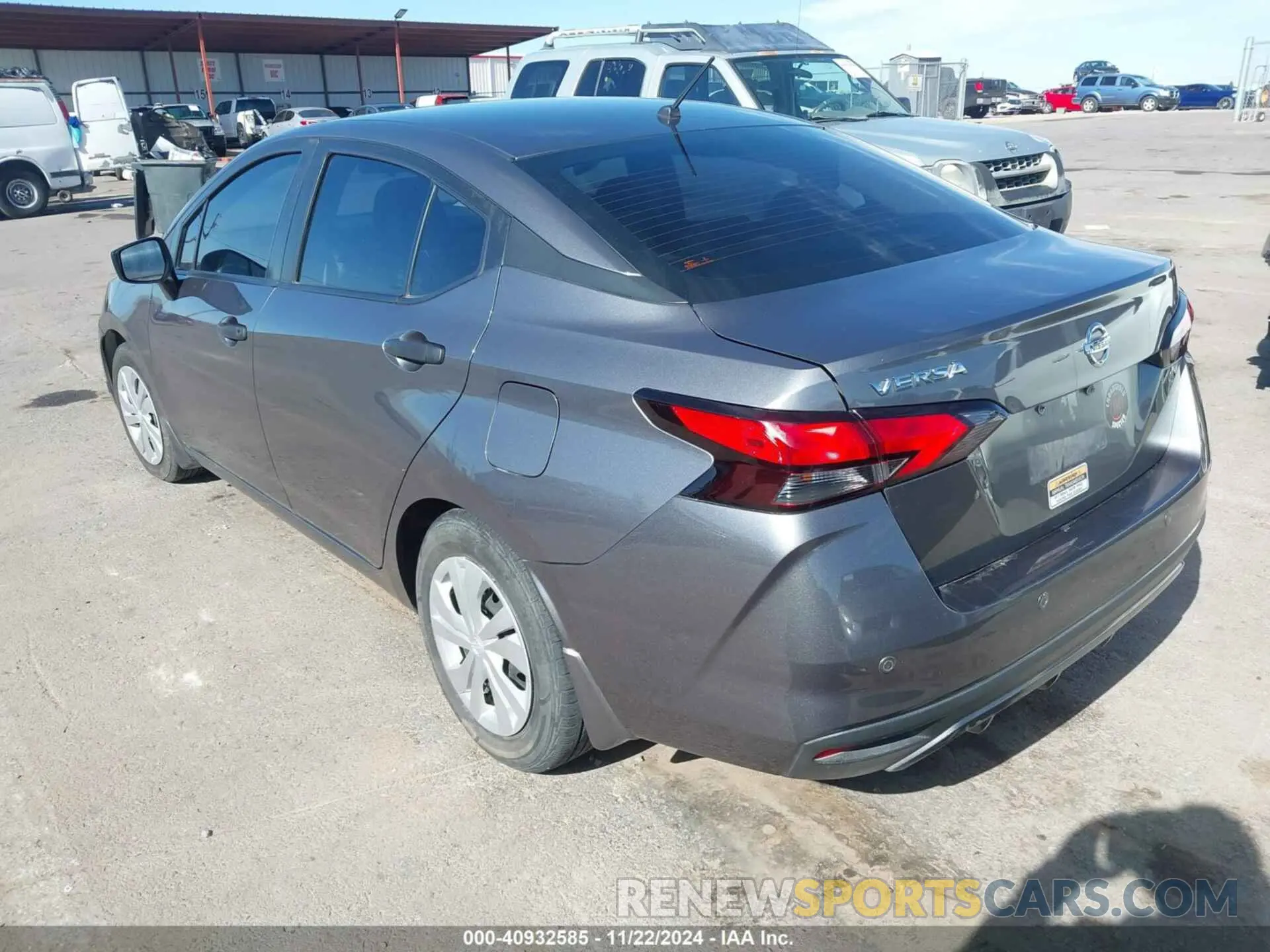 3 Photograph of a damaged car 3N1CN8BV8LL870837 NISSAN VERSA 2020