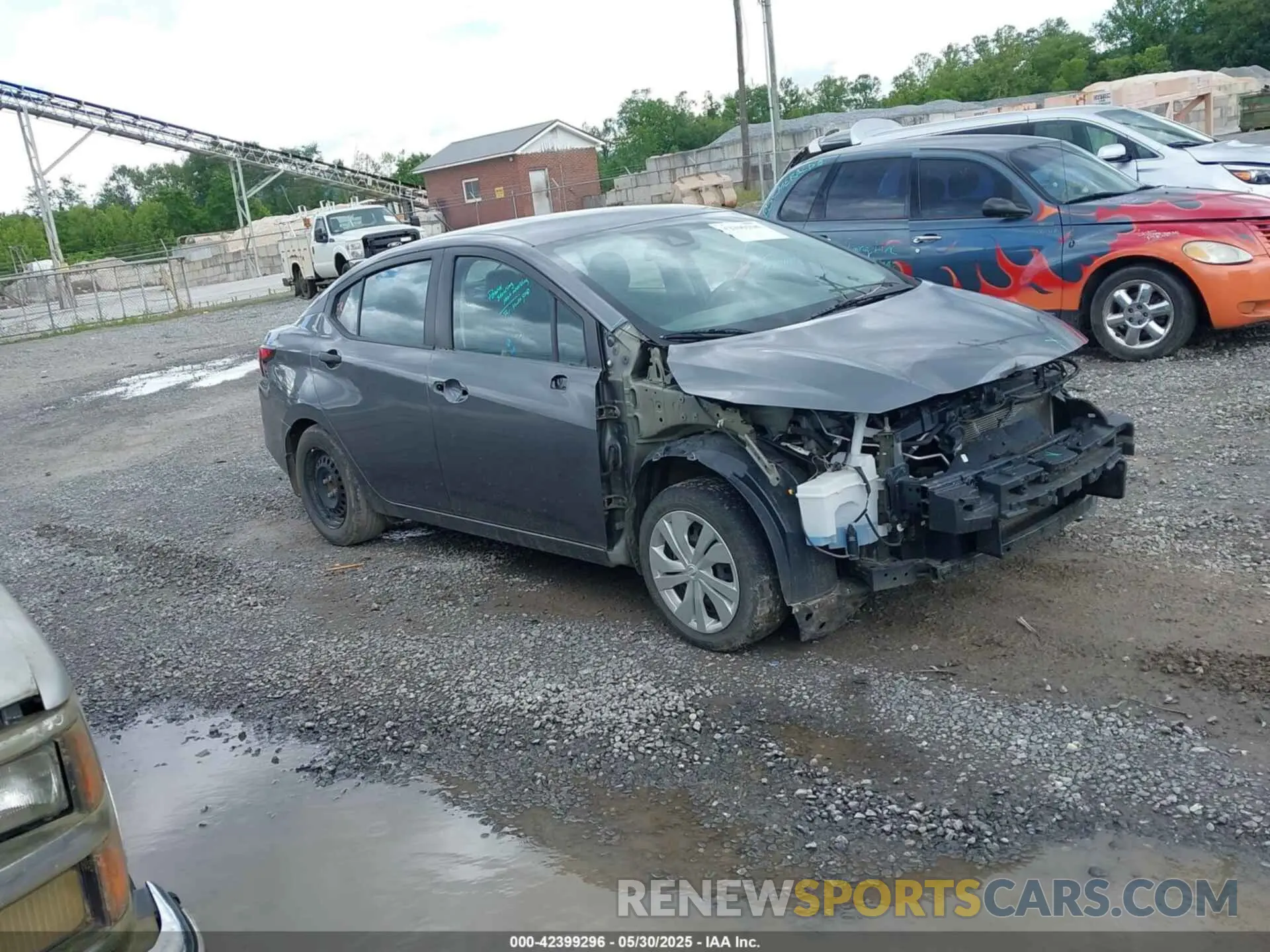 1 Photograph of a damaged car 3N1CN8BVXLL900775 NISSAN VERSA 2020