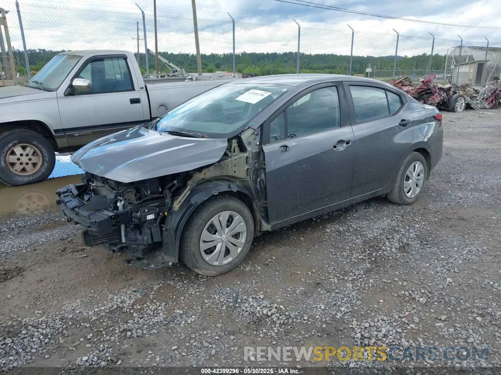 2 Photograph of a damaged car 3N1CN8BVXLL900775 NISSAN VERSA 2020
