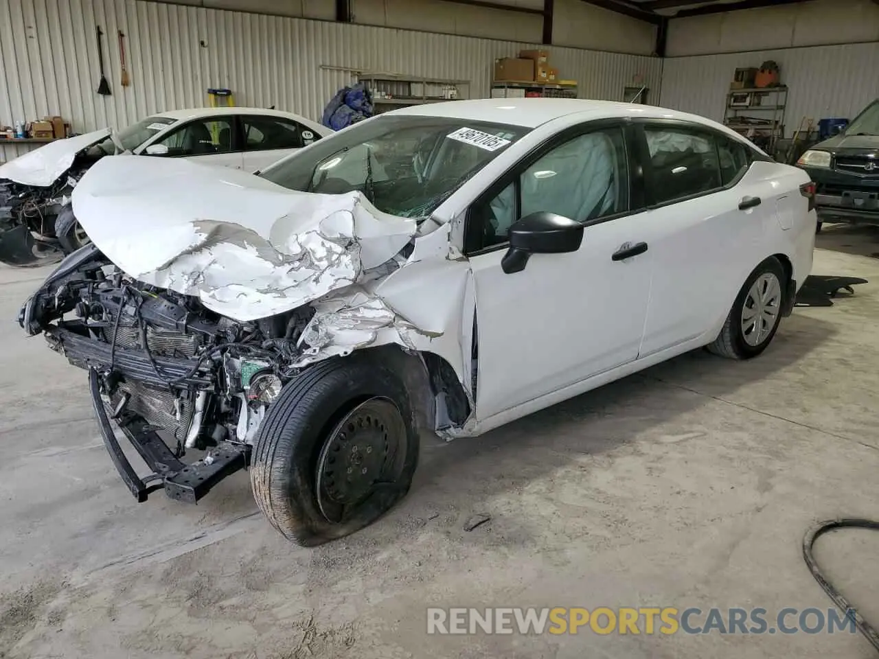 1 Photograph of a damaged car 3N1CN8DV0LL810239 NISSAN VERSA 2020