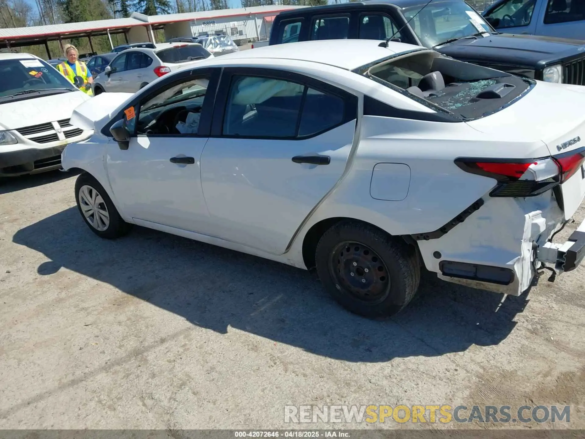 3 Photograph of a damaged car 3N1CN8DV0LL828420 NISSAN VERSA 2020
